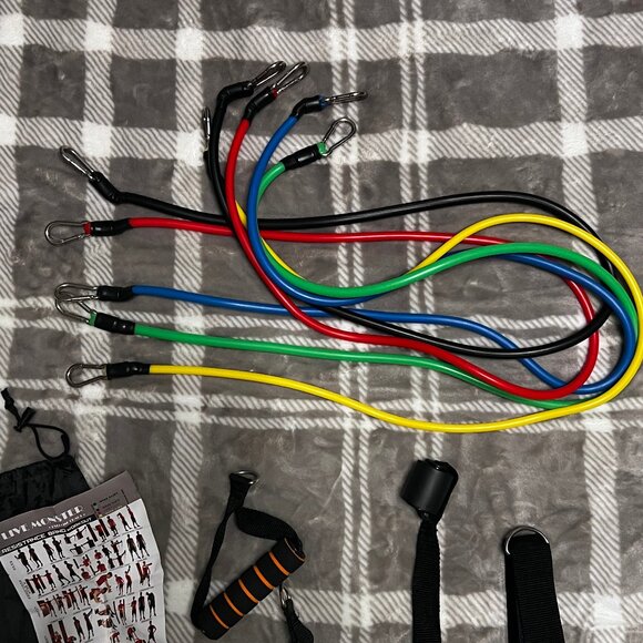 Home Resistance Bands Workout Set – Full Body Training ✨ - Picture 4 of 4